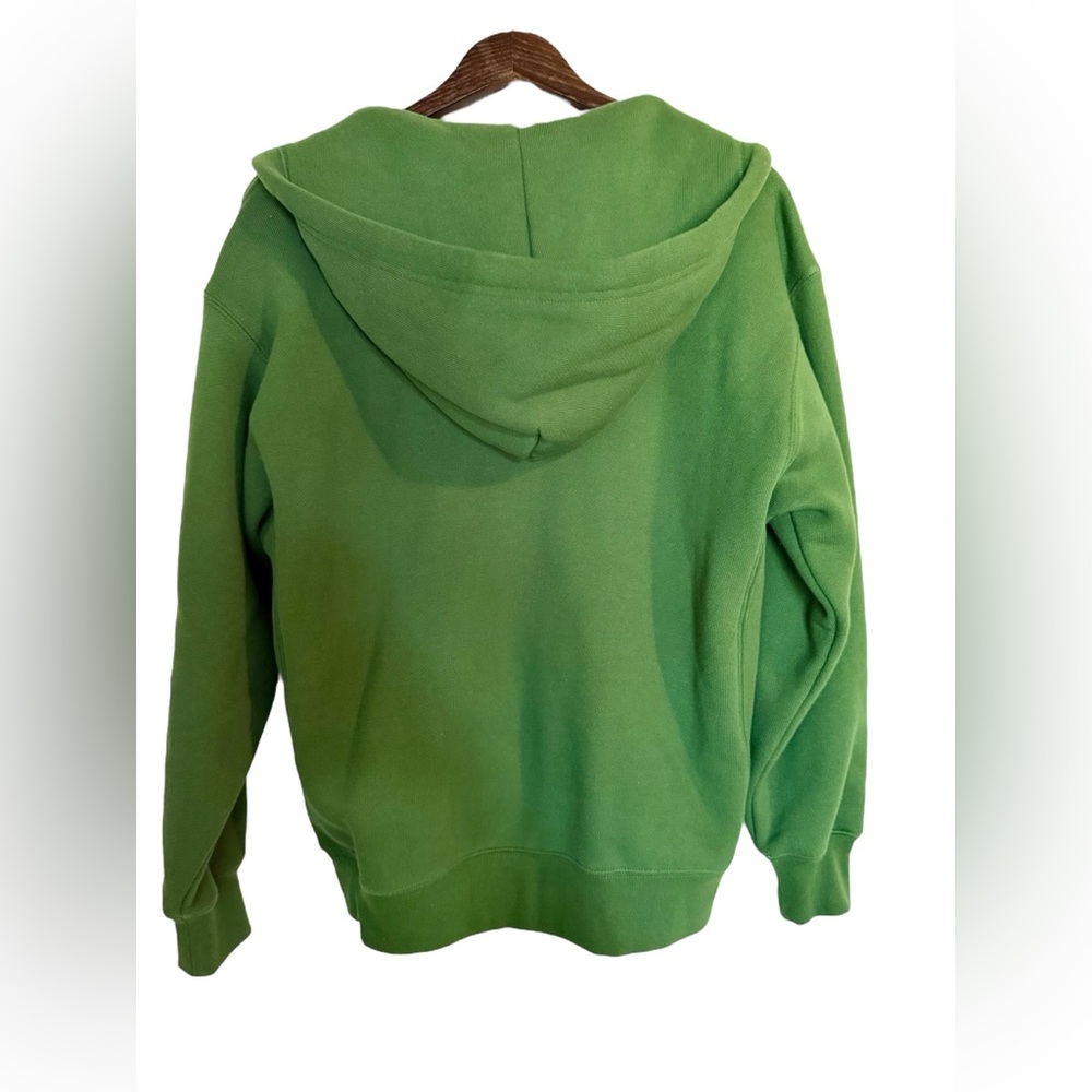 SOLD - NWOT | Aritzia TNA | Sweatfleece Bubble Fleece | Dark Emerald Green | S - Picture 12 of 12